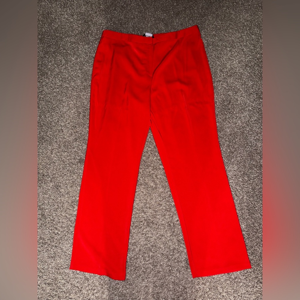 Sag Harbor Red Dress Pants
